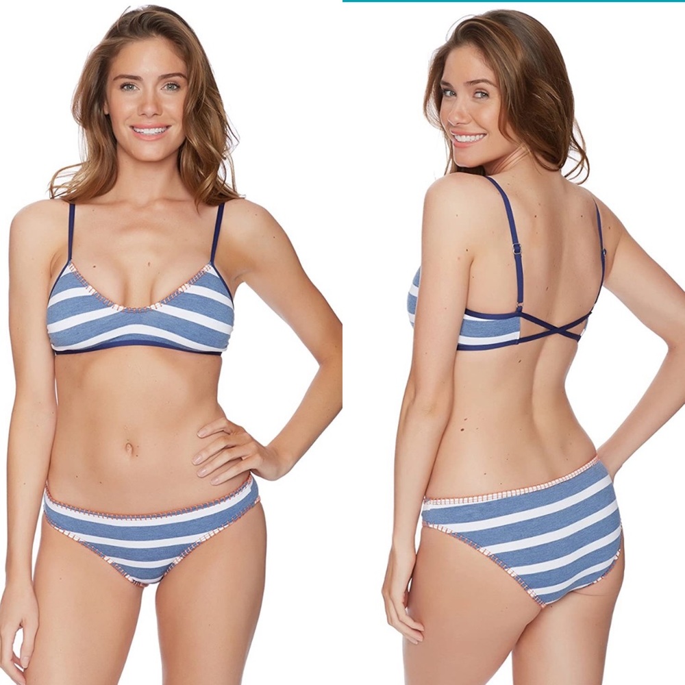 Splendid Chambray Cottage Retro Bikini